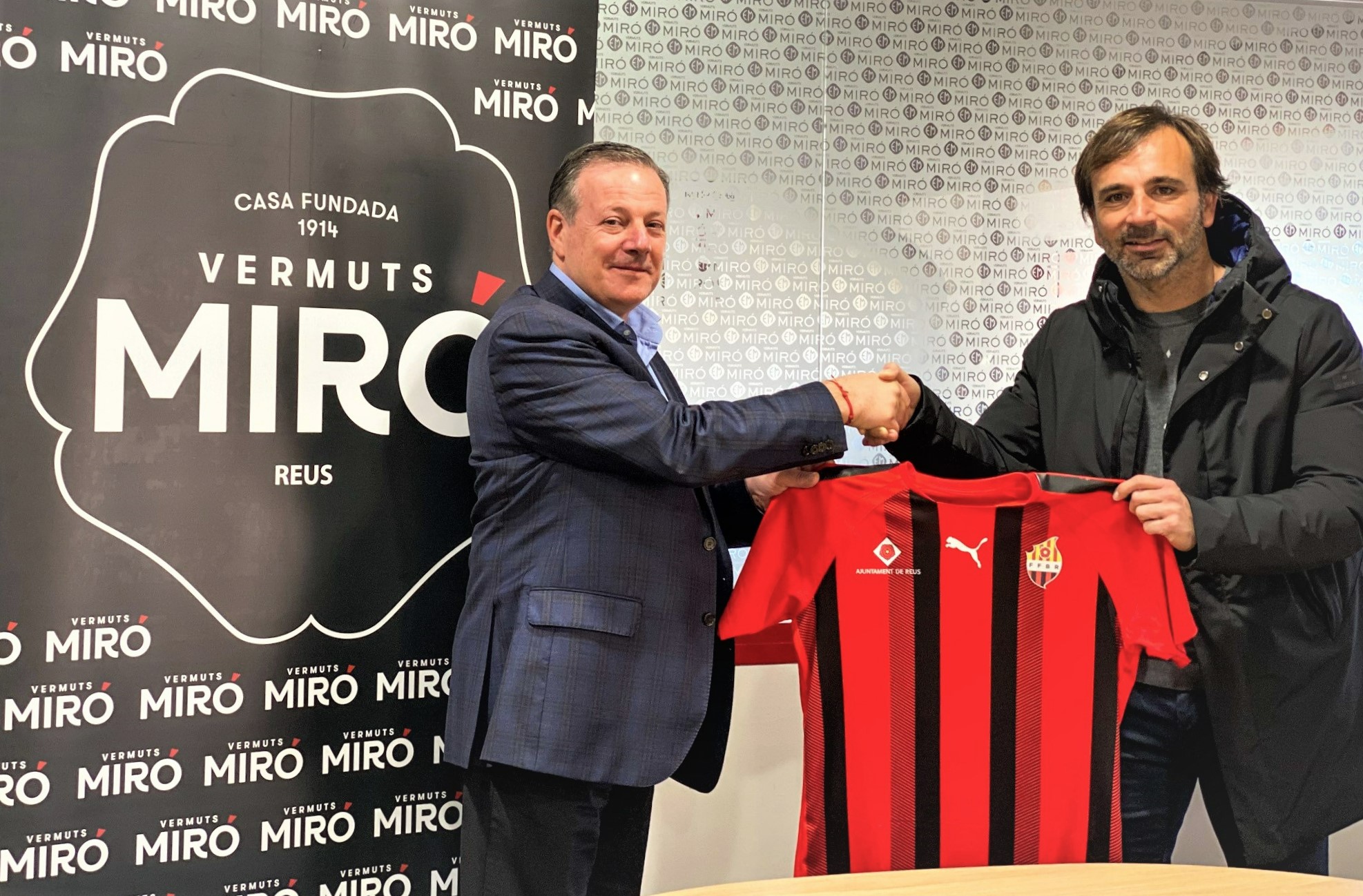 Vermuts MIro- y-FFBR3 Vermuts Miró firma el acuerdo con FFBR