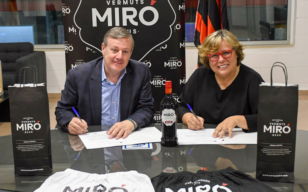 Miró Vermouth, two more seasons supporting Reus Deportiu