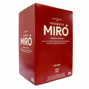 Miró Rosso Box 20L