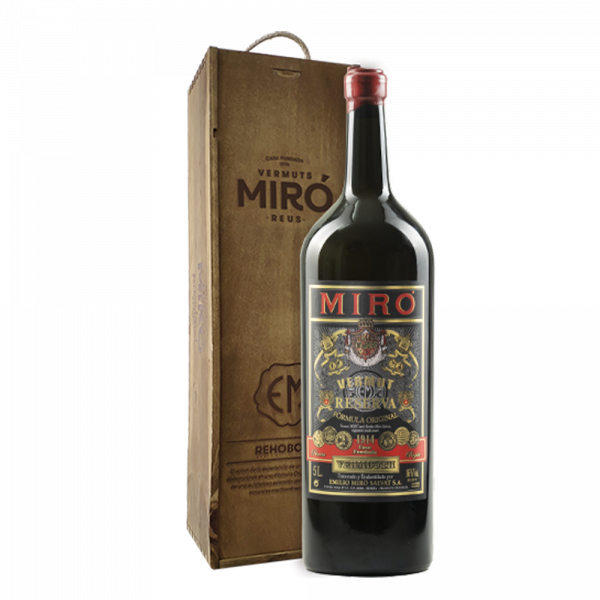 Vermouth Miró Reserva + Estuche de madera