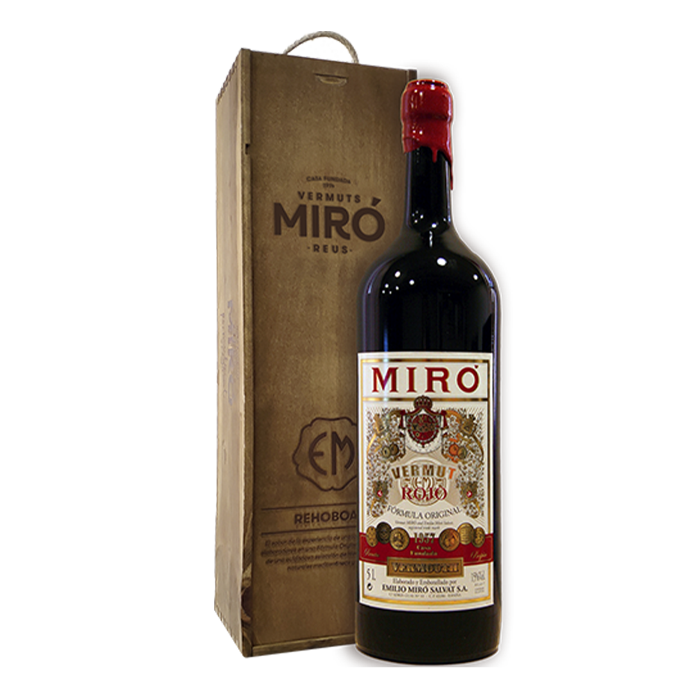 Vermouth Miró Rosso + Estuche de madera