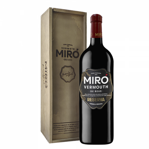 Vermouth Miró Reserva + Estuche Madera
