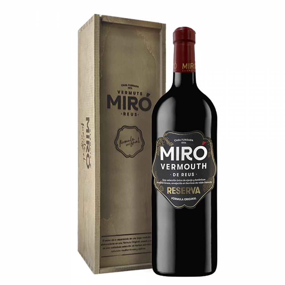 Vermouth Miró Reserva + Estuche Madera