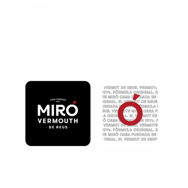 Posa Vasos Miró Vermouth