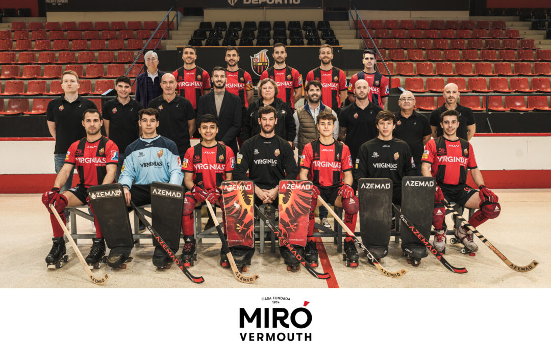 Miró Vermouth junto al Reus Deportiu