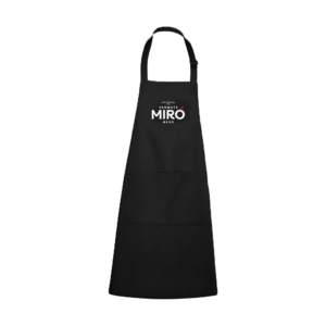 Delantal Negro Miró