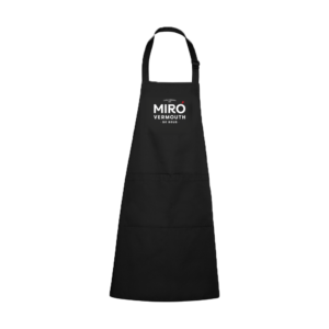 Delantal Negro Miró