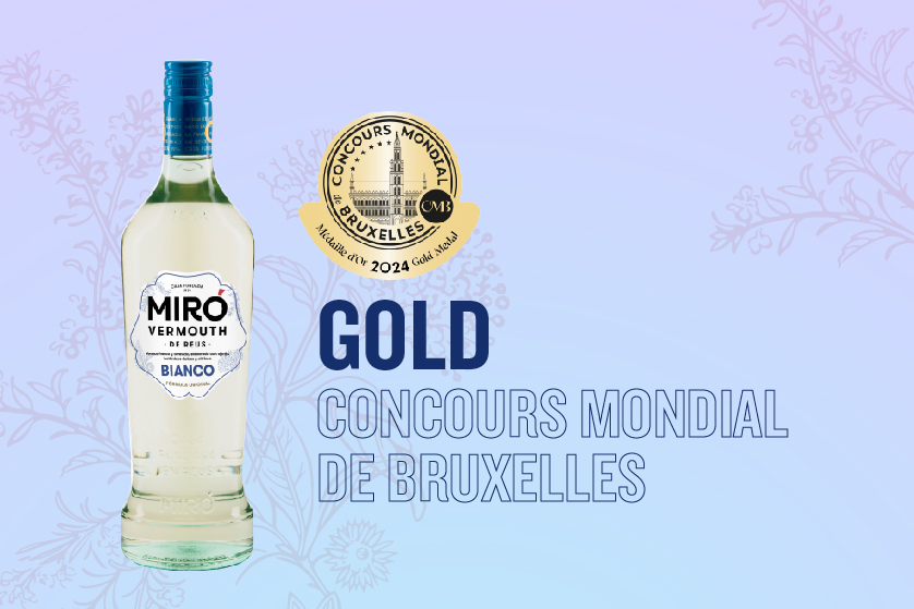 Vermouth Miró Bianco Gold calidad de Vermouth Miró Bianco