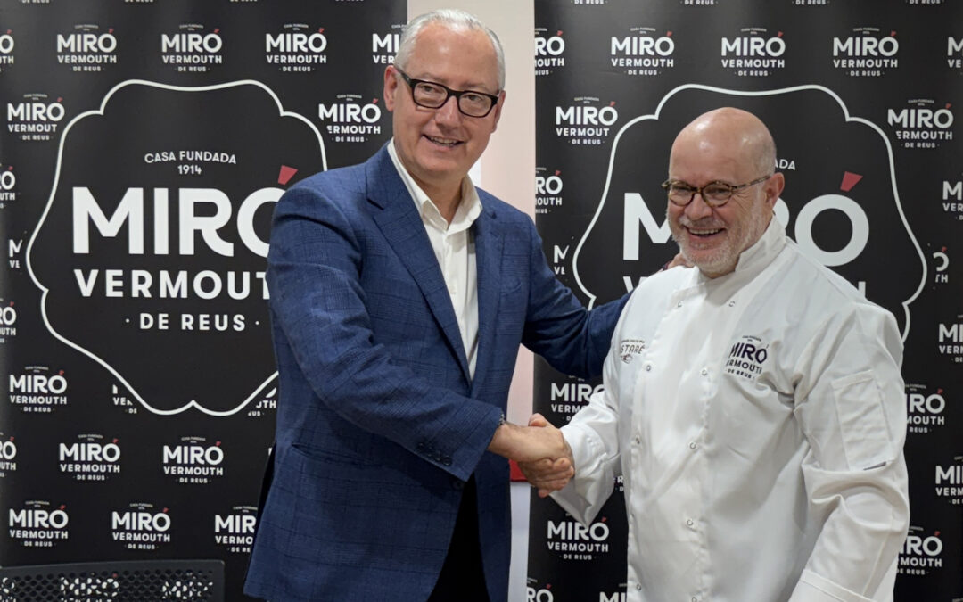 Xavier Pàmies, del Forn Sistaré, nou ambaixador de Miró Vermouth a Reus