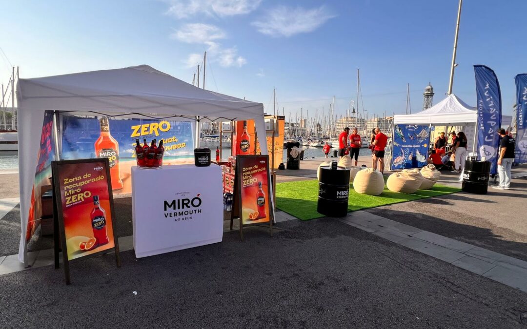 Miró sponsors the Cursa de RAC1 with Recovery Zone Zero