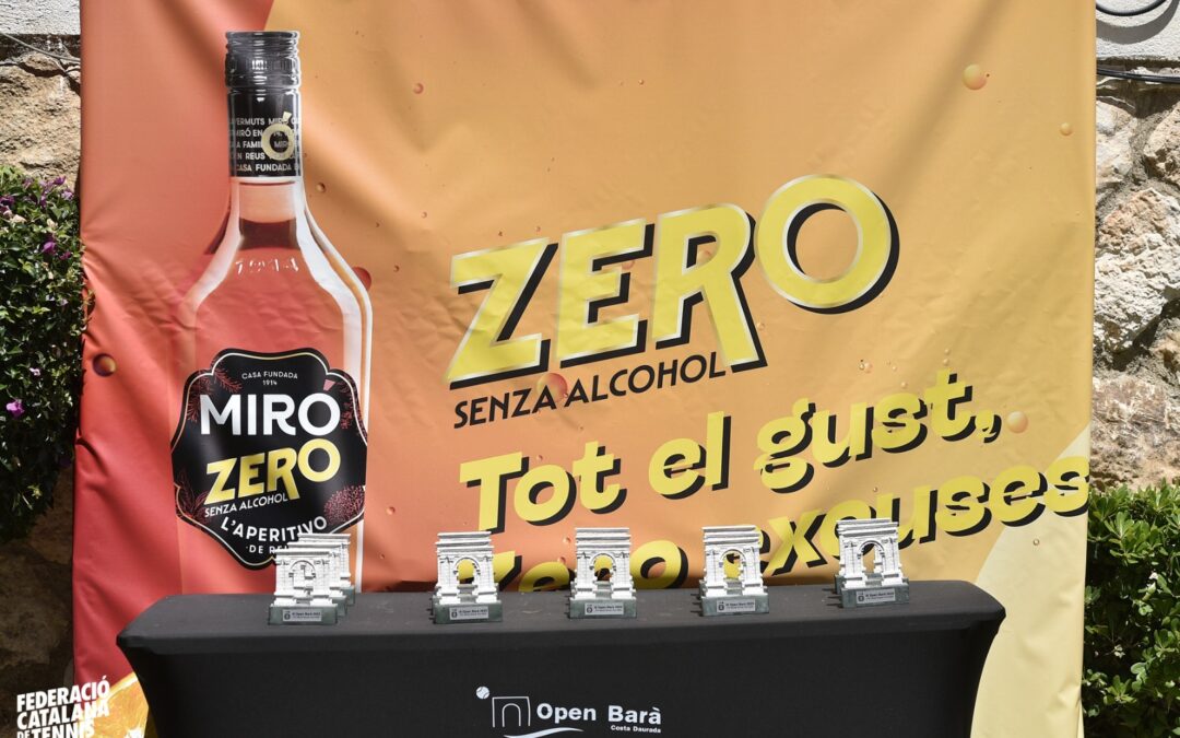 Miró Zero and sports: this summer, the aperitif also takes the field