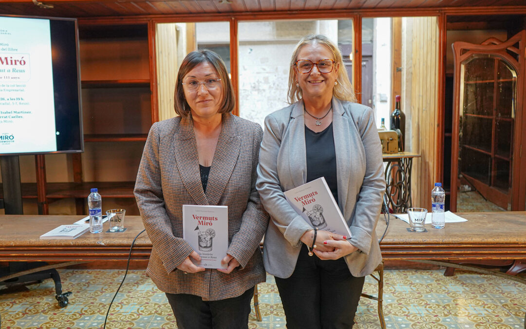 Presentación oficial del libro Vermuts Miró y la historia del vermut en Reus