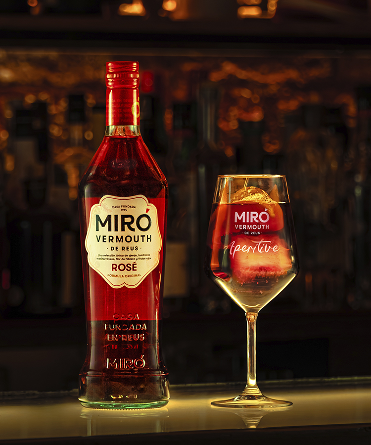 Miró Rosé con refresco de cola sin azúcares
