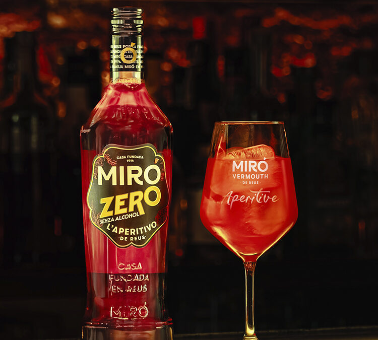 Miró Zero con refresco de naranja