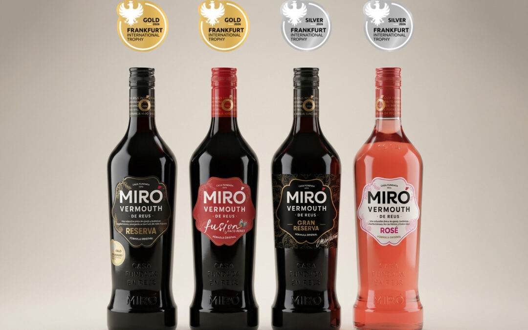 Miró Vermouth achieves new international awards at the Frankfurt International Trophy 2026