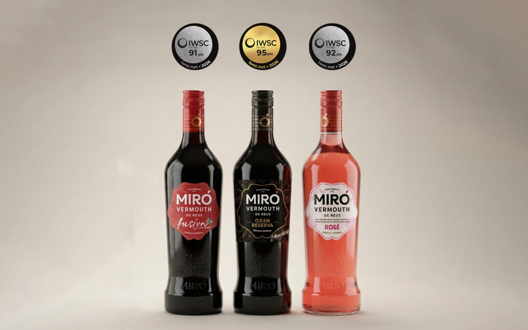 Miró Vermouth torna a brillar als International Wine & Spirit Competition amb noves medalles internacionals