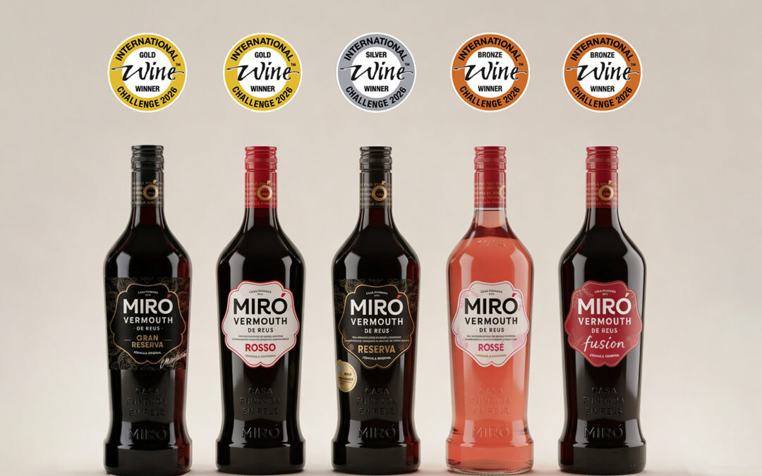 Miró Vermouth triomfa als International Wine Challenge amb cinc guardons internacionals